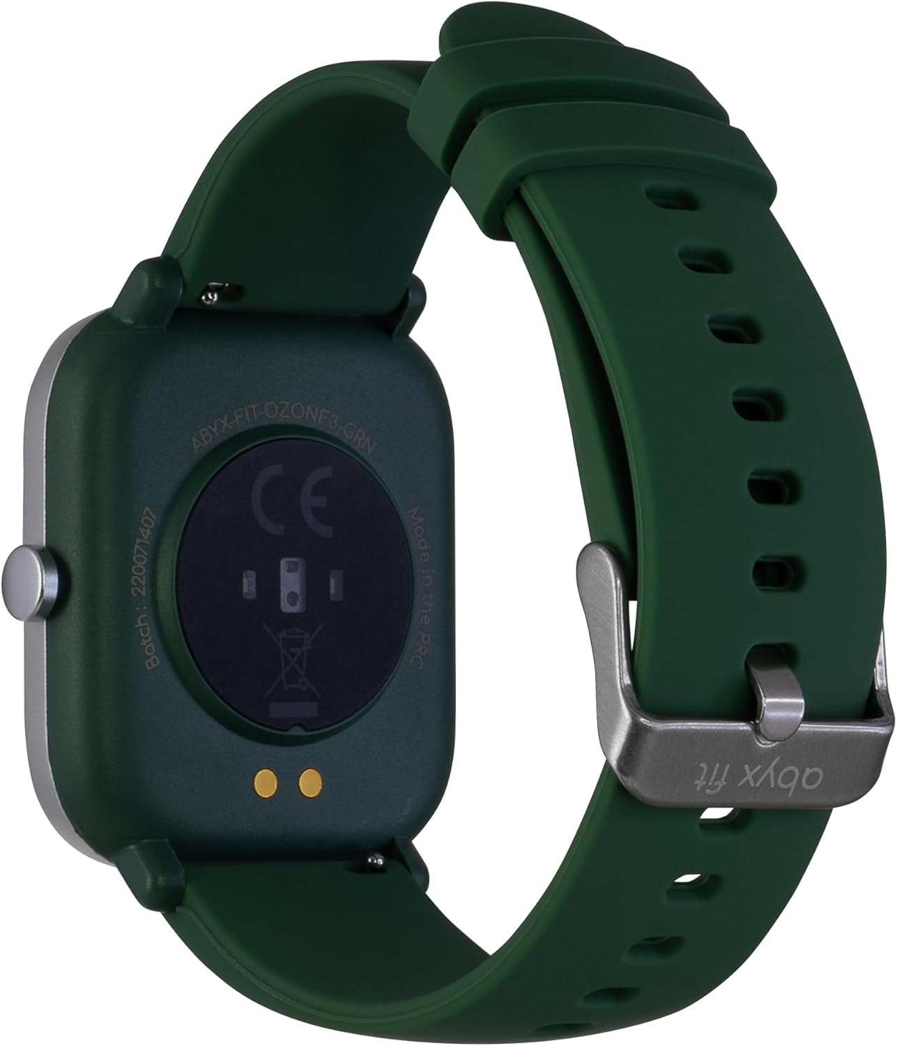 Abyx Fit - Ozone 3 - Montre connectée - Verte - flash vidéo