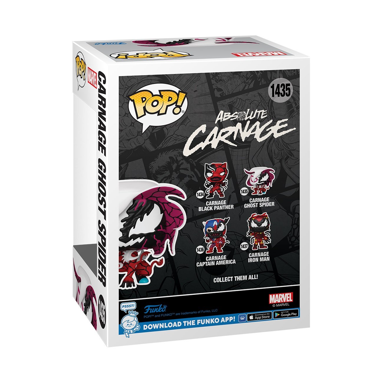 Funko Pop! Marvel: Carnageized - Ghost Spider - flash vidéo