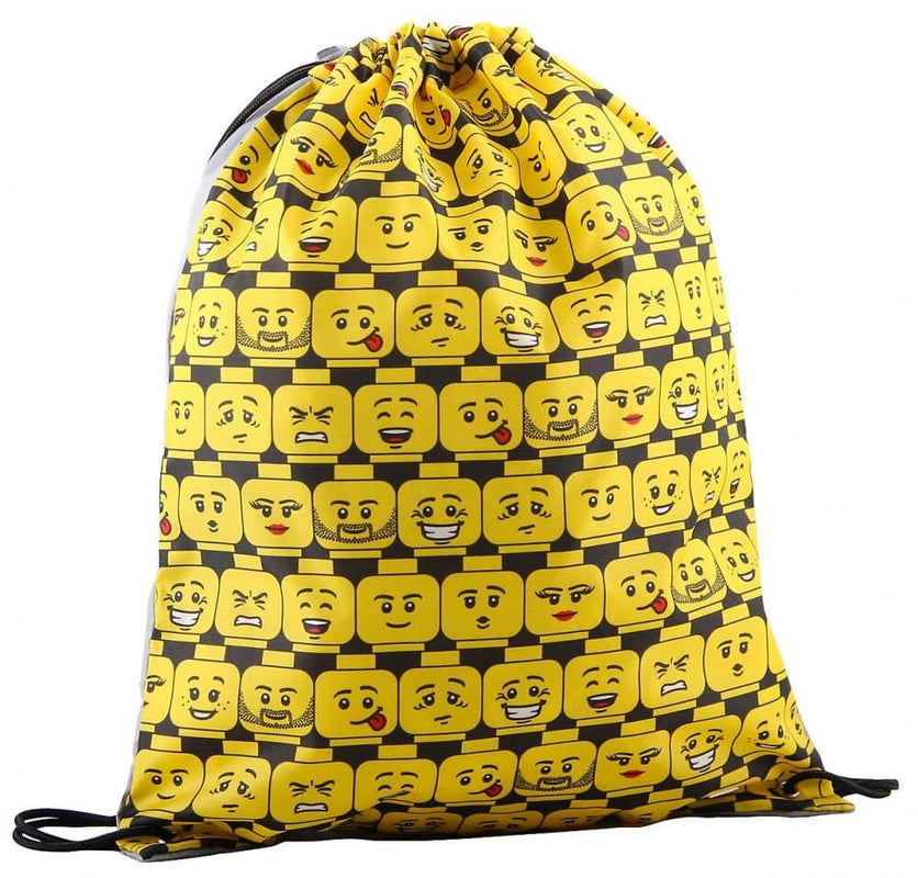 Sac de gym Lego Junior Visages de mini figurines 11L