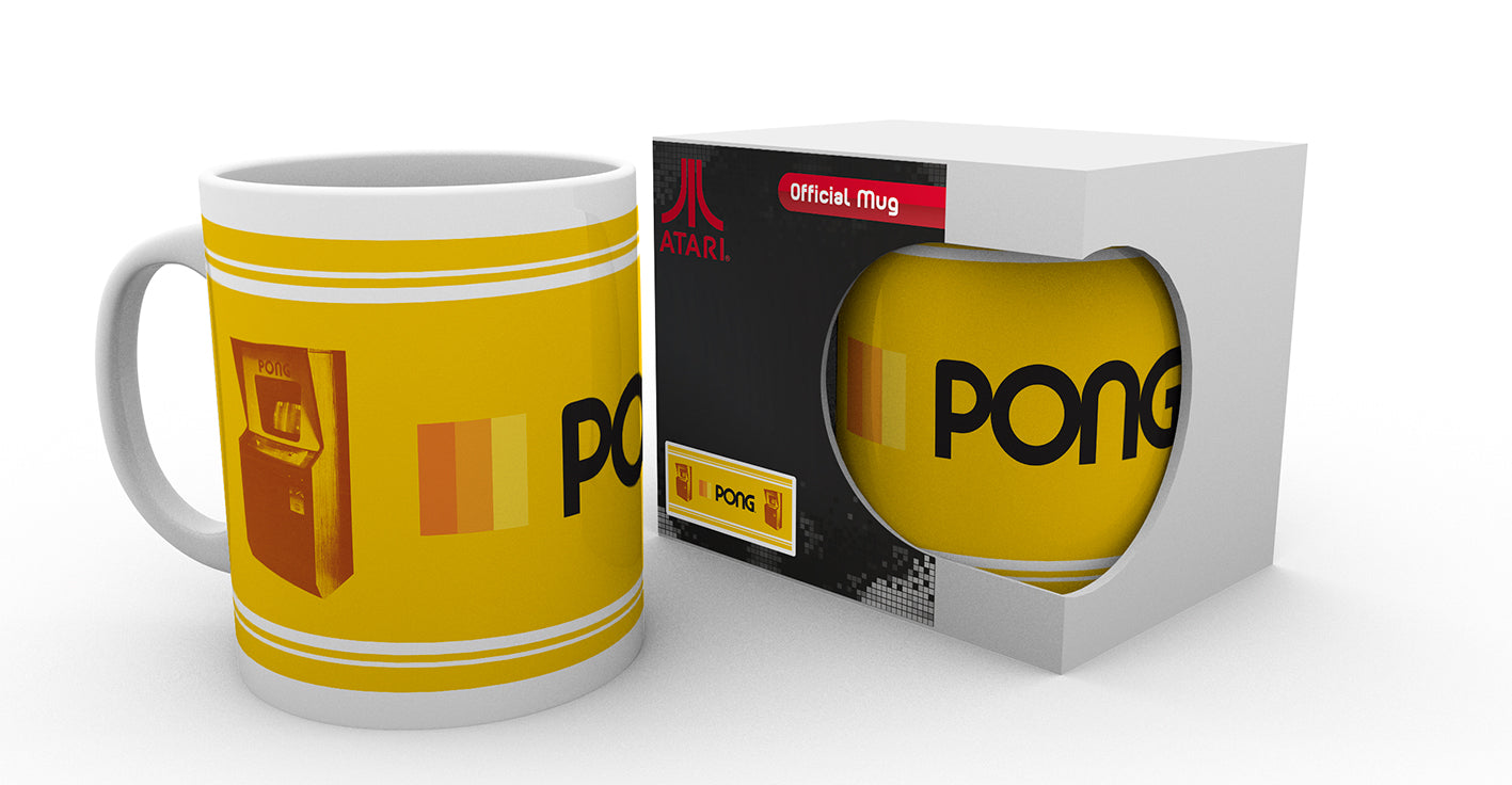 Atari Mug - Yellow Pong - flash vidéo