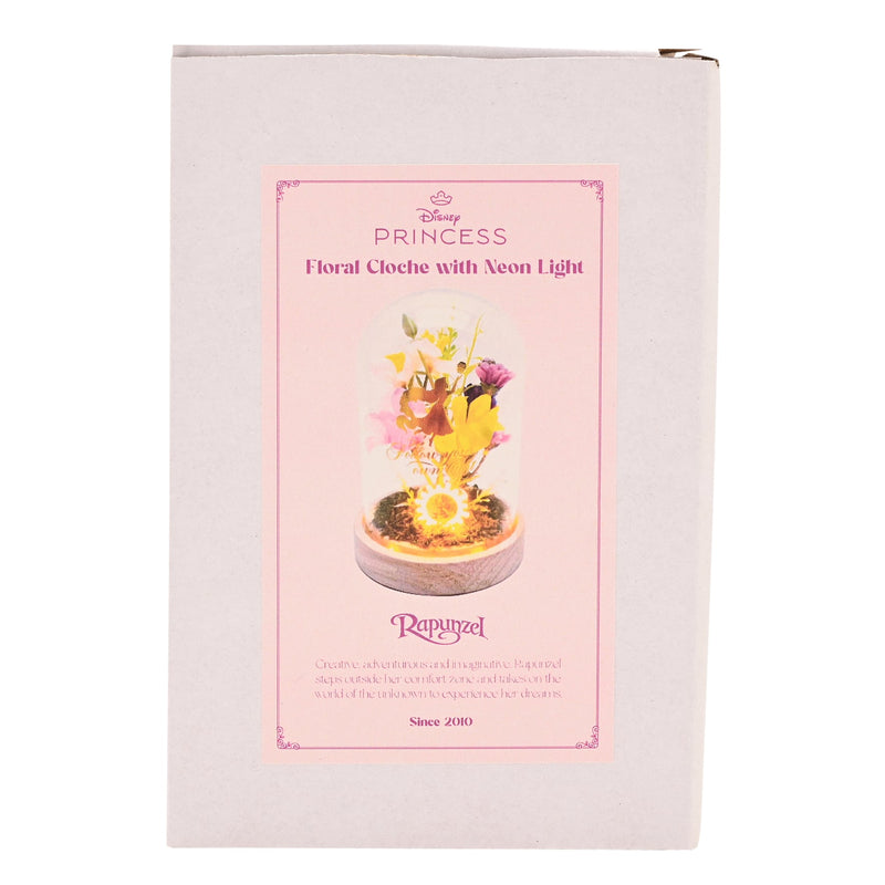 Disney - Raiponce - Cloche Florale avec Lumière Néon "Raiponce"