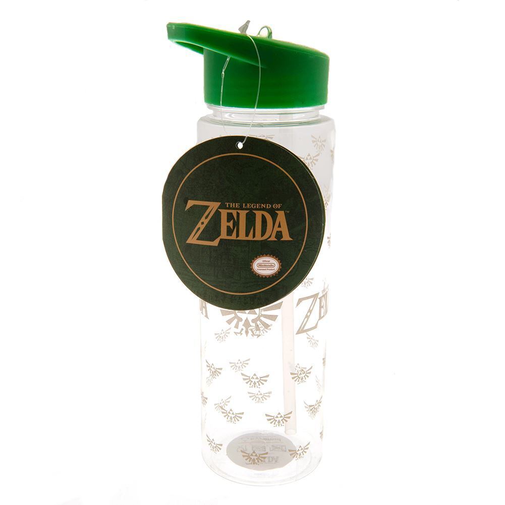 The Legend of Zelda - Bouteille d'eau réutilisable Blason d'Hyrule - flash vidéo
