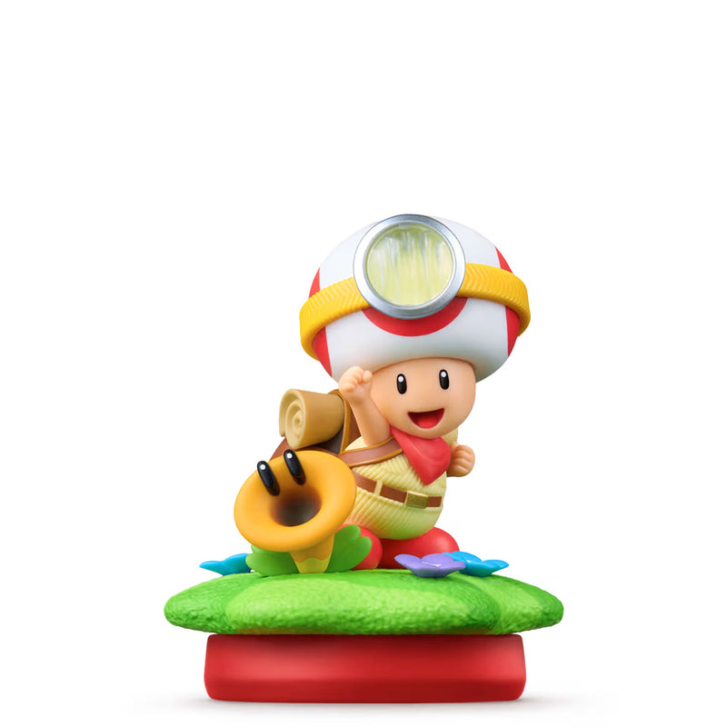 Amiibo Capitaine Toad et Fleur Cancan - Super Mario Bros. Wonder Collection