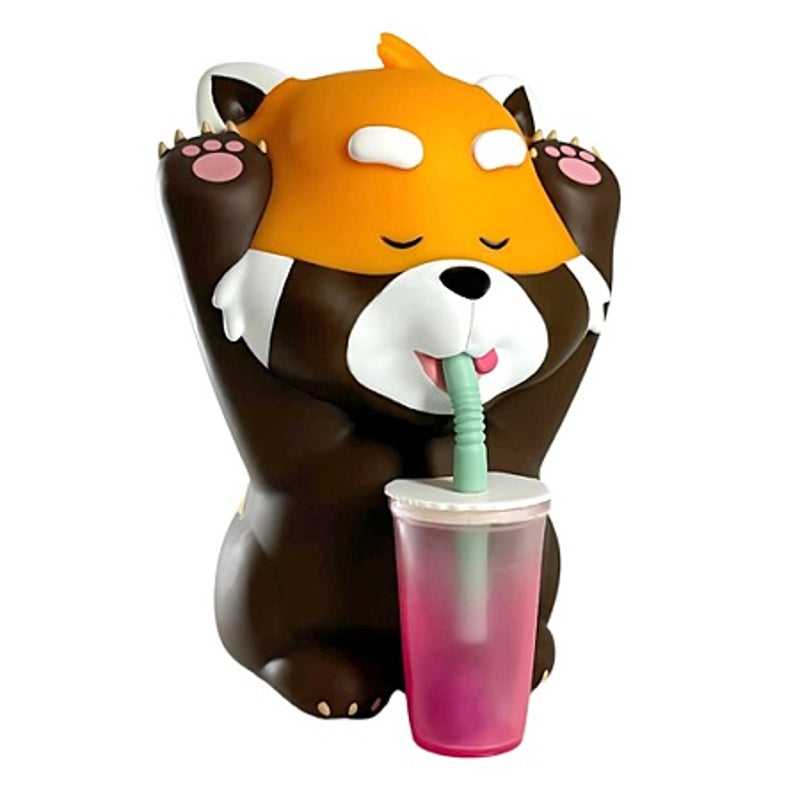Mogu Mogu Pets - Bubble Tea Panda Rouge Statue 18cm