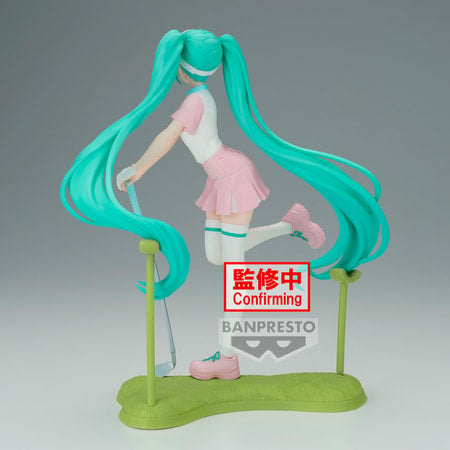 Hatsune Miku - Holiday Memories - GOLF Statue 20cm - flash vidéo