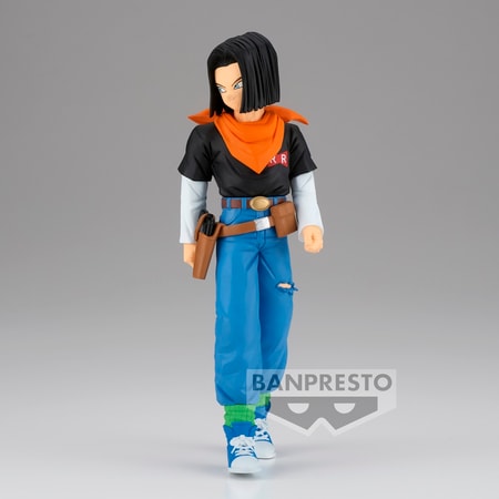 Dragon Ball Z - Solid Edge Works - Android 17 Statue 17cm - flash vidéo