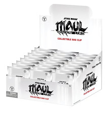 Star Wars - Maul: Shadow Lord - Assortiment en blind bag de figurines de sac de collection en mousse (Série 1) (24 pcs)