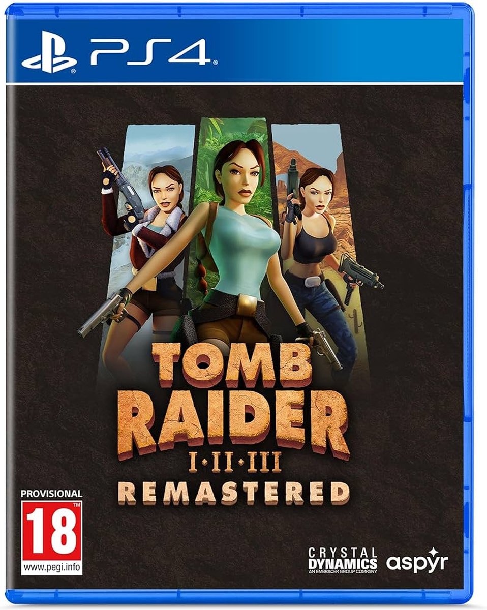 Tomb Raider I-III Remastered starring Lara Croft