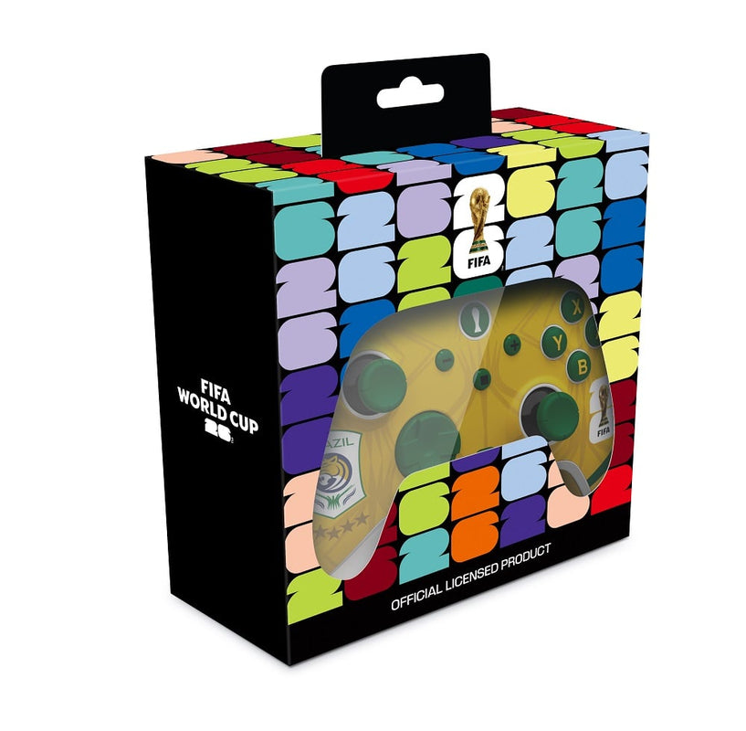 FIFA WorldCup 26 - AURORA+ Manette sans fil Brésil pour Switch, Switch 2, PC, Android et IOS