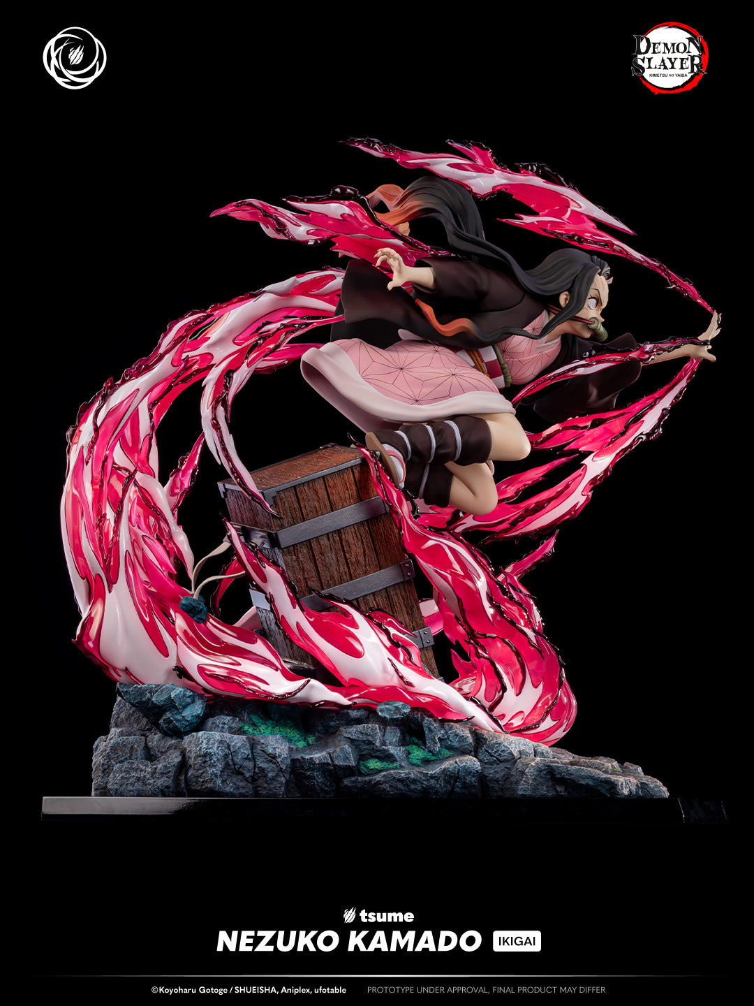 Tsume Art - IKIGAI 1/6 - Demon Slayer: Kimetsu no Yaiba - Nezuko Kamado Statue 37cm