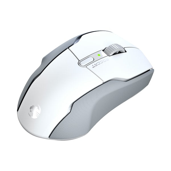 Roccat - Souris de jeu optique ergonomique sans fil Kone Air Blanche - flash vidéo