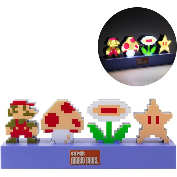 Nintendo - Super Mario - Lampe Icons Super Mario Bros. - flash vidéo