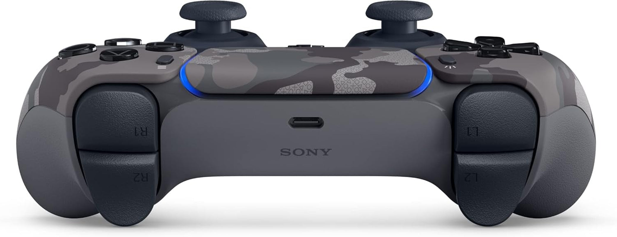 PS5 DualSense Wireless Controller Grey Camo