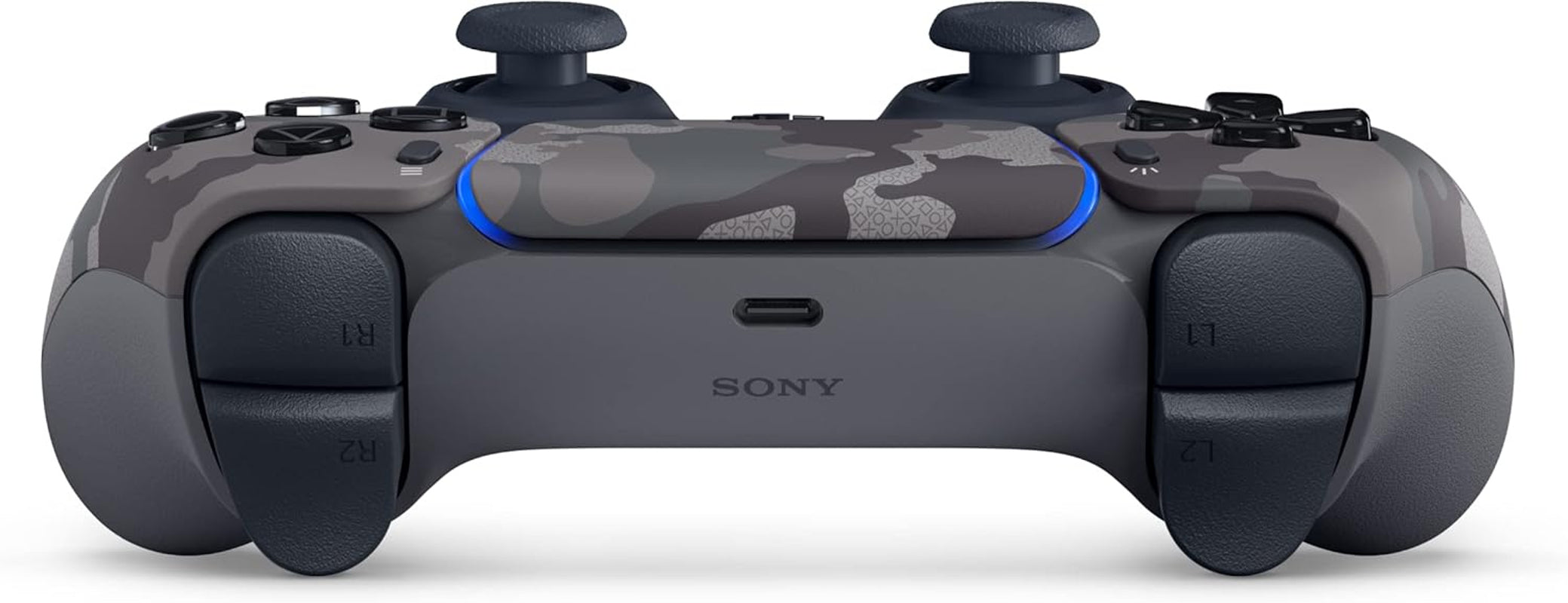 PS5 DualSense Wireless Controller Grey Camo