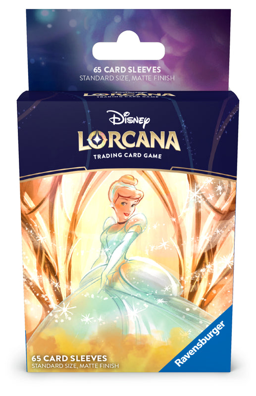 Disney Lorcana JCC : L'île d’Archazia - Pack de 65 Protèges-cartes Cendrillon