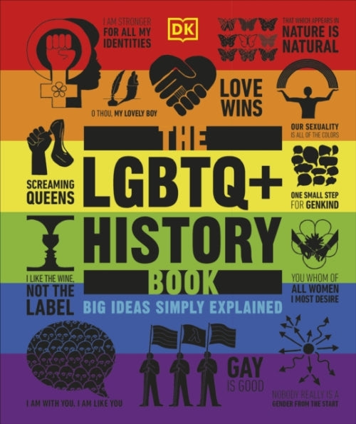 THE LGBTQ + HISTORY BOOK - BIG IDEAS SIMPLY EXPLAINED