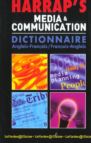 Harrap's media et communication ; dictionnaire angalis-français/français-anglais