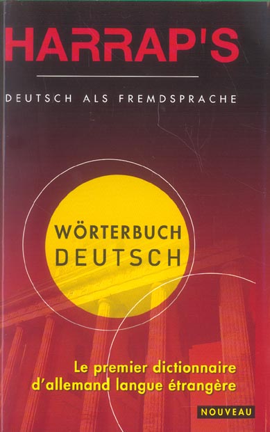 Harrap's monolingue allemand