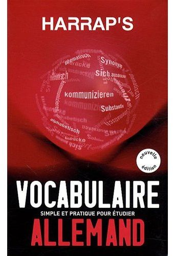 Dictionnaire Harrap's ; vocabulaire allemand