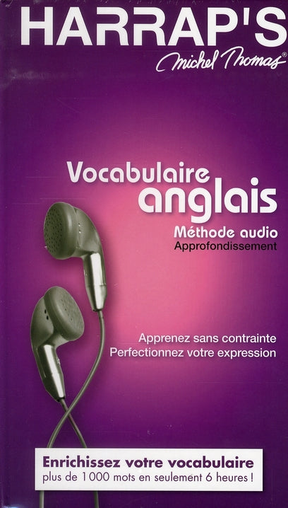 Harrap's Michel Thomas ; méthode audio anglais ; approfondissement ; vocabulaire
