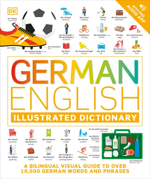 GERMAN - ENGLISH ILLUSTRATED DICTIONARY