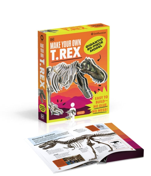 MAKE YOUR OWN T. REX - EASY TO BUILD - NO GLUE, NO MESS!