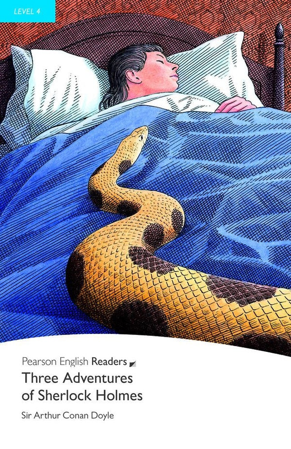 Three adventures of Sherlock Holmes ; level 4