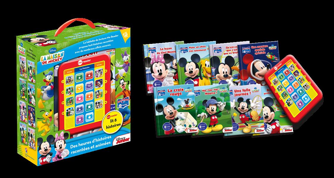 Me Reader Tome 2 : la maison de Mickey : ma tablette de lecture avec huit livres - flash vidéo