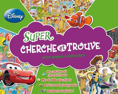 Cherche et trouve : Pixar ; super cherche et trouve avec pages à détacher - flash vidéo