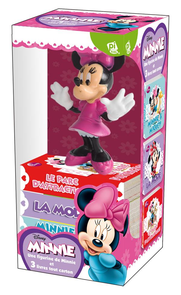 Minnie ; trois histoires pour jouer avec Minnie ; coffret - flash vidéo