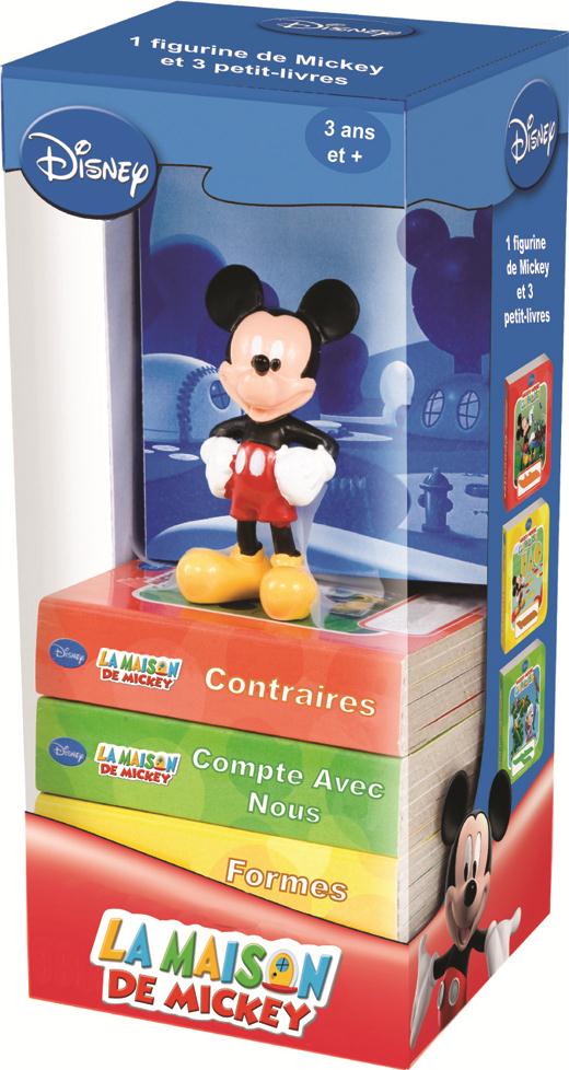 La maison de Mickey : trois histoires pour jouer avec Mickey ; coffret - flash vidéo