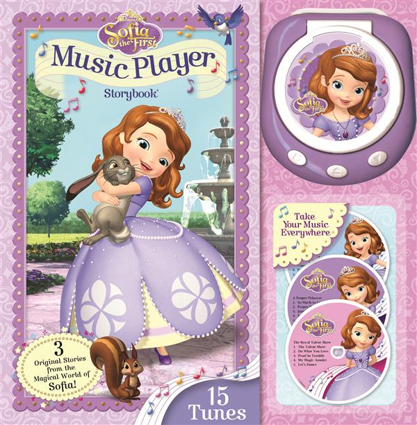 Princesse Sofia : mon lecteur CD de chansons - flash vidéo