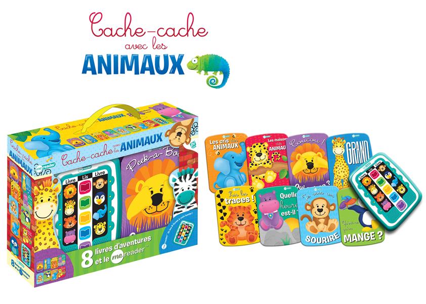 Me Reader Tome 10 : Peekaboo animaux ; ma tablette de lecture 1er âge - flash vidéo