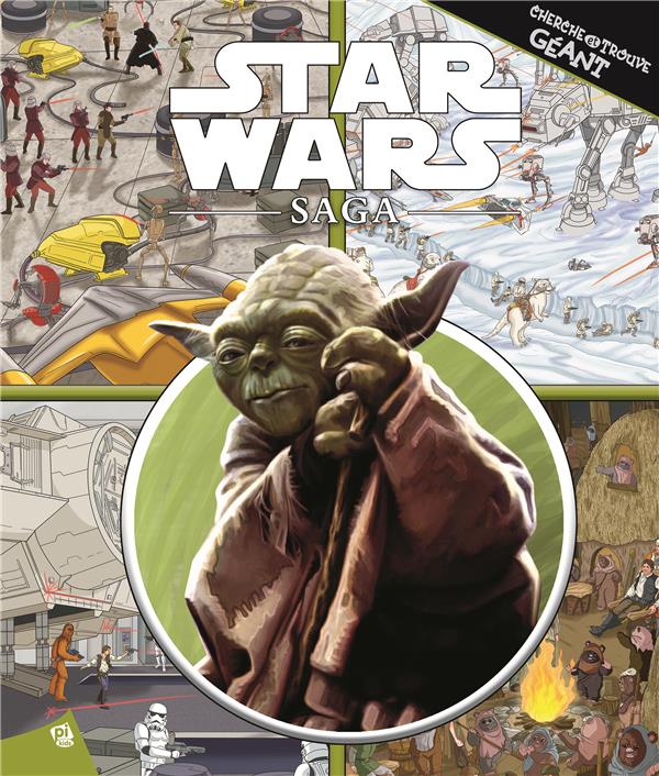 CHERCHE ET TROUVE GEANT Tome 2 : Star Wars saga - flash vidéo