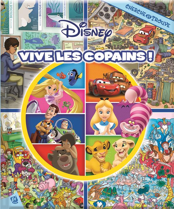 Cherche et trouve Tome 30 : Disney ; vive les copains ! - flash vidéo