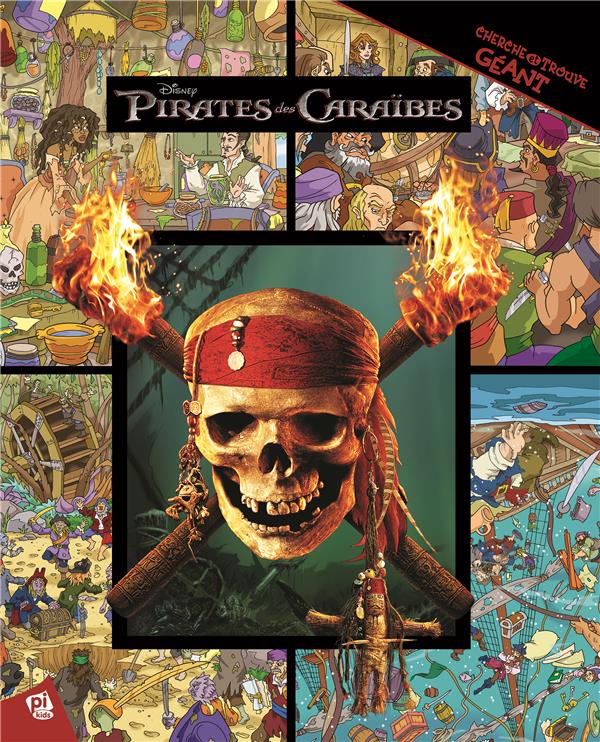 CHERCHE ET TROUVE GEANT : Pirates des Caraïbes - flash vidéo