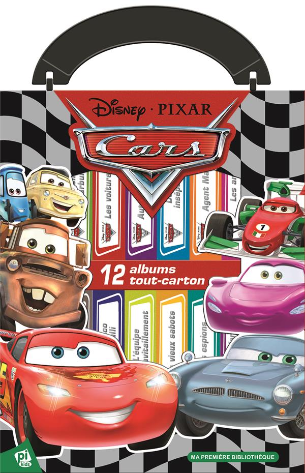 Ma première bibliothèque : Cars : 12 albums tout-carton - flash vidéo