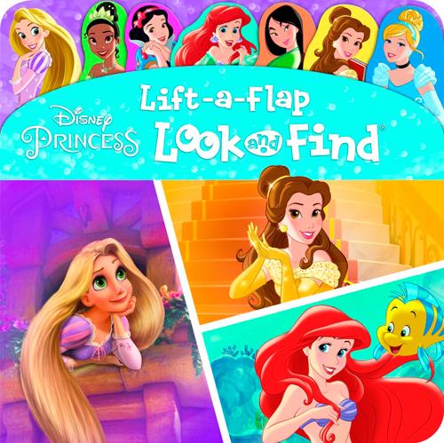 Cherche et trouve avec volets surprise Tome 2 : Disney Princesses - flash vidéo