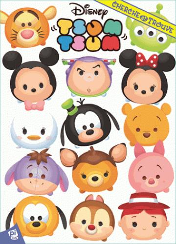 Cherche et trouve : Disney Tsum Tsum - flash vidéo