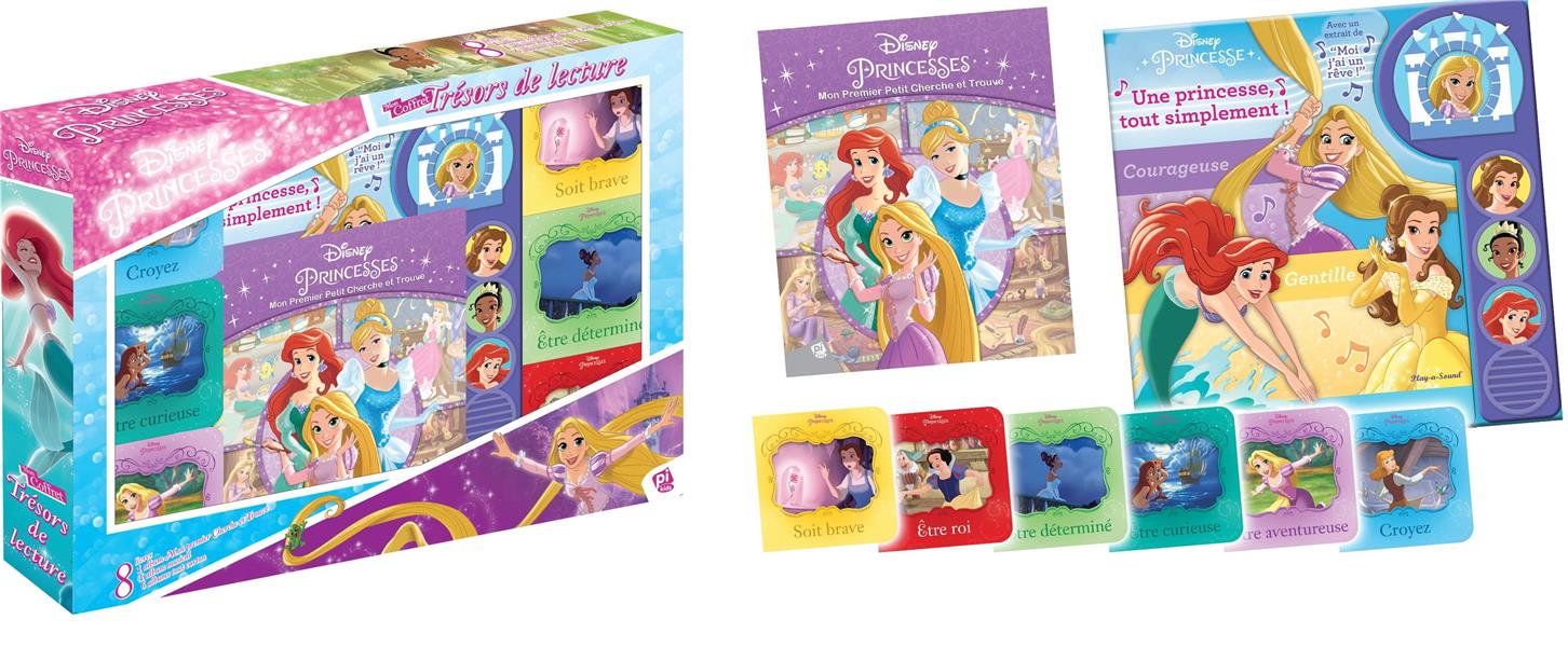 Disney Princesses : mon grand coffret ; explore et plus encore - flash vidéo