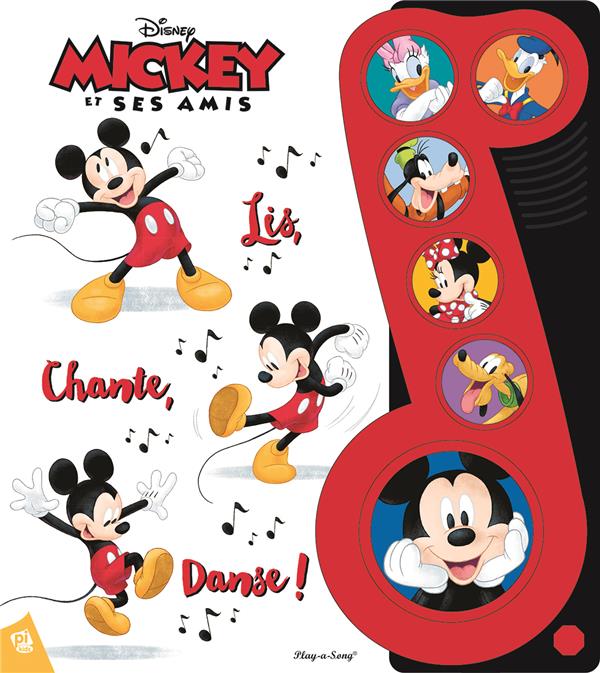 Les 6 boutons sonores : Mickey et ses amis : lis, chante, danse ! - flash vidéo