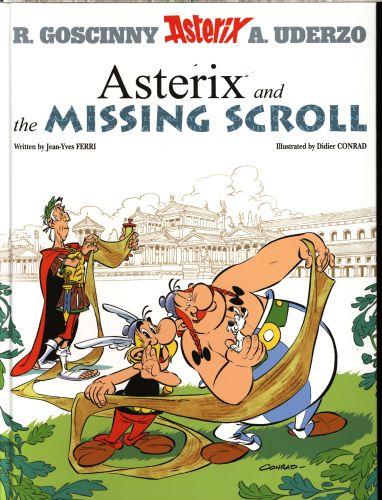 ASTERIX AND THE MISSING SCROLL - ASTERIX 36