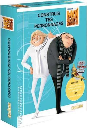 Moi, moche et méchant 3 : coffret : maquette ; construis tes personnages - flash vidéo