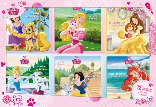 Disney Princesses - Palace Pets : coffret 12 livres