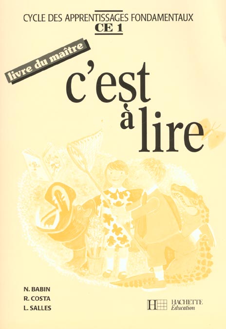 C'EST A LIRE : CE1 ; livre du maître