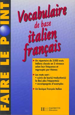 Vocabulaire de base italien-francais