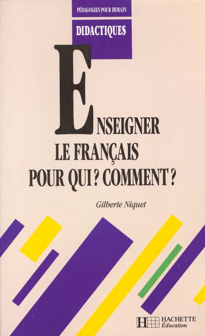 Enseigner le francais pour qui comment