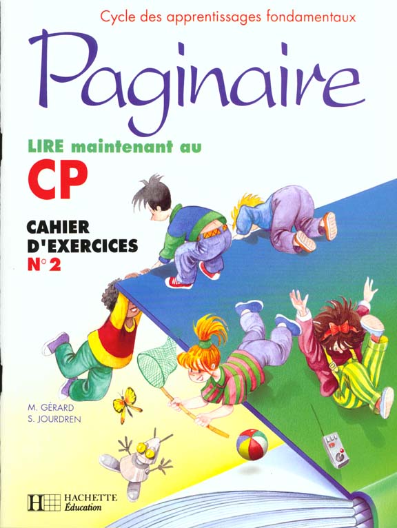 Paginaire ; cp cahier 2