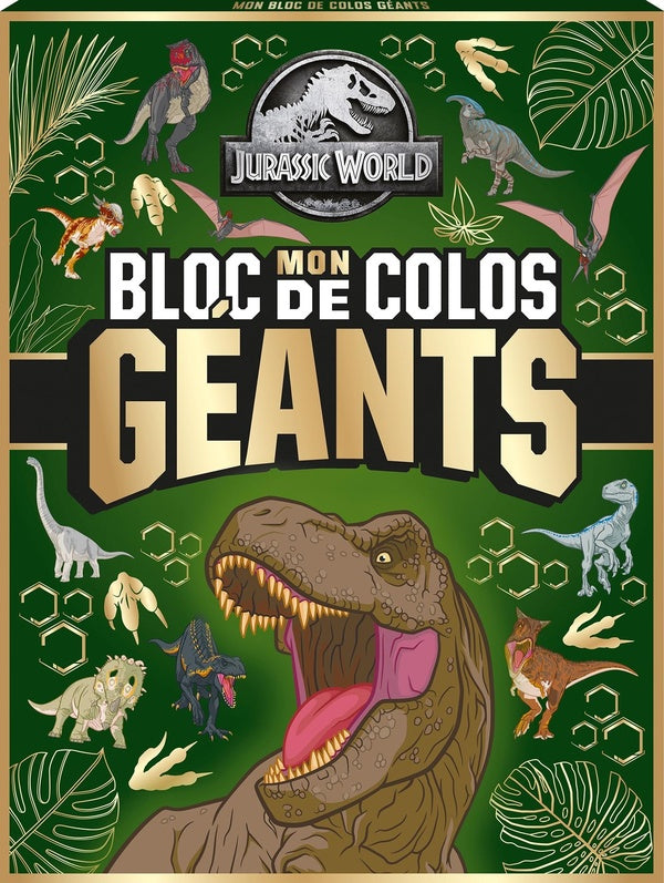 Jurassic World : mon bloc de colos géant