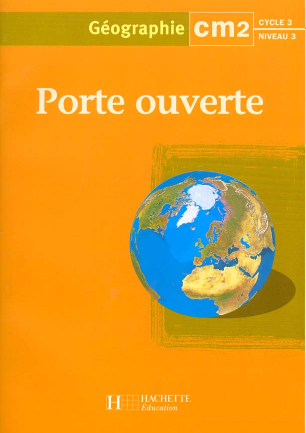 Géographie ; CM2 ; cahier d'activités